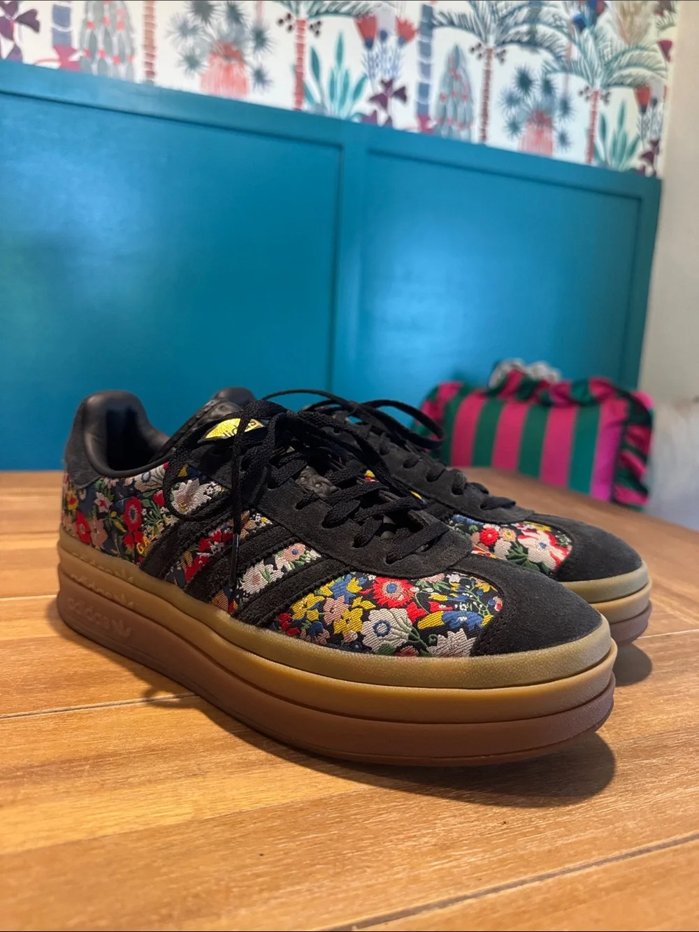 Adidas x Liberty London Gazelle Bold Floral Embroidery sneakers